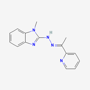 Структурная формула SI-2, CAS 380537-35-9, формула C15H15N5