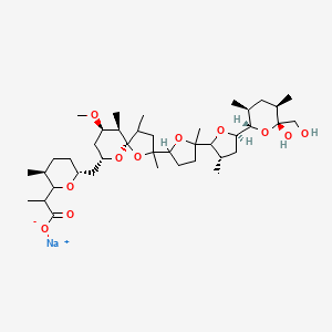 Структурная формула Nigericin sodium salt, CAS 28643-80-3, формула C40H67NaO11