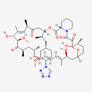 Структурная формула Zotarolimus, CAS 221877-54-9, формула C52H79N5O12