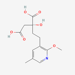 Структурная формула PF-06761281, CAS 1854061-19-0, формула C13H17NO6