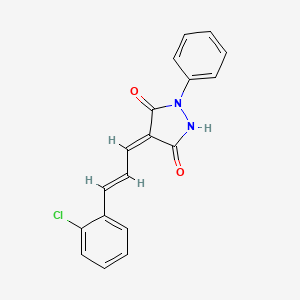 Структурная формула CPYPP, CAS 310460-39-0, формула C18H13ClN2O2