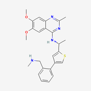 Структурная формула BAY-293, CAS 2244904-70-7, формула C25H28N4O2S