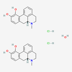 Структурная формула R-(-)-Apomorphine, CAS 41372-20-7, формула C17H17NO2