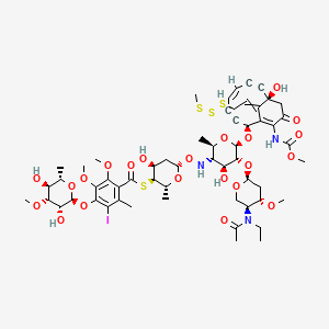 Структурная формула N-Acetyl-Calicheamicin, CAS 108212-76-6, формула C57H76In3O22S4