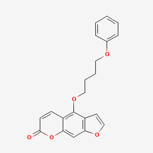 Структурная формула PAP-1, CAS 870653-45-5, формула C21H18O5