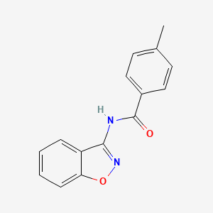Структурная формула BAMB-4(ITPKA-IN-C14), CAS 891025-25-5, формула C15H12N2O2