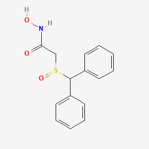 Структурная формула Adrafinil, CAS 63547-13-7, формула C15H15NO3S