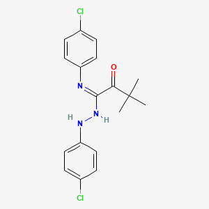 Структурная формула TY-52156, CAS 934369-14-9, формула C18H19Cl2N3O
