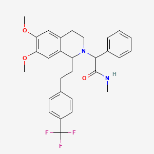 Структурная формула Almorexant, CAS 871224-64-5, формула C29H31F3N2O3
