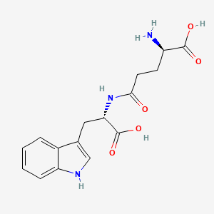 Структурная формула Golotimod (SCV-07), CAS 229305-39-9, формула C16H19N3O5