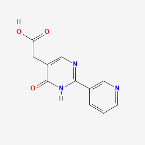 Структурная формула CAY10781, CAS 1210360-87-4, формула C11H9N3O3