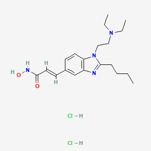Структурная формула Fezolinetant HCl, CAS 929016-98-8, формула C20H31ClN4O2