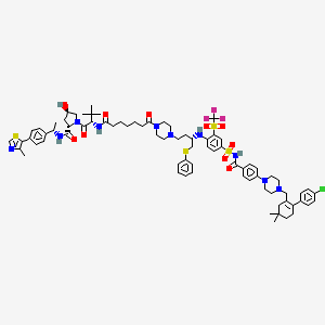 Структурная формула DT2216-isomer, формула C77H96ClF3N10O10S4