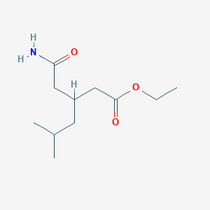 Структурная формула Pregabalin Impurity 60, CAS 959143-48-7, формула C11H21NO3