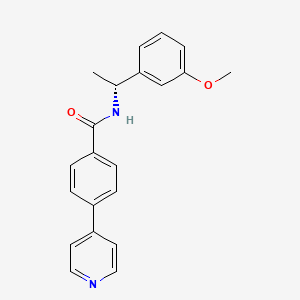 Структурная формула ROCK inhibitor-2, CAS 1127308-52-4, формула C21H20N2O2