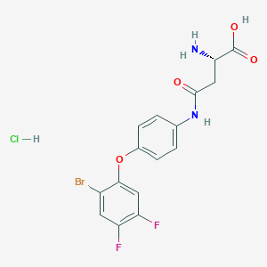 Структурная формула WAY-213613 hydrochloride, CAS 2450268-84-3, формула C16H14BrClF2N2O4