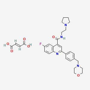 Структурная формула DDD107498 succinate, CAS 1469439-71-1, формула C31H35FN4O6