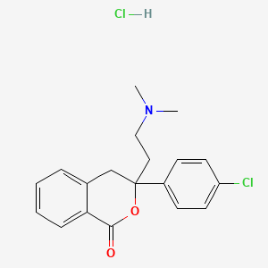 Структурная формула （+/-)-AC 7954 Hydrochloride, CAS 477313-09-0, формула C19H21Cl2NO2