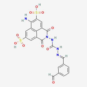 Структурная формула A2, CAS 131816-87-0, формула C21H15N5O10S2
