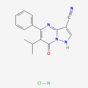 Структурная формула CPI-455 HCl, CAS 2095432-28-1, формула C16H15ClN4O