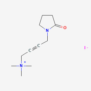 Структурная формула Oxotremorine M iodide, CAS 3854-04-4, формула C11N2O+.I-