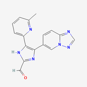 Структурная формула CPD3325-A8, CAS 1352609-91-6, формула C16H12N6O