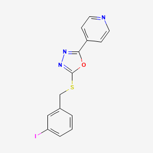 Структурная формула GSK-3β Inhibitor II, CAS 478482-75-6, формула C14H10N3Osi