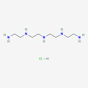 Структурная формула Colestipol hydrochloride, CAS 37296-80-3, формула C11H28ClN5O.HCl