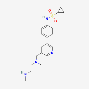Структурная формула PRMT6-IN-3, CAS 2890765-10-1, формула C19H26N4O2S