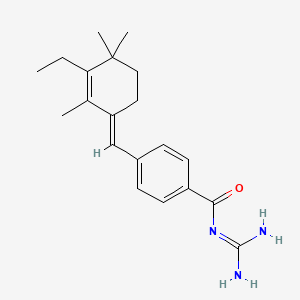 Структурная формула Benzamide, CAS 1251957-89-7, формула C20H27N3O