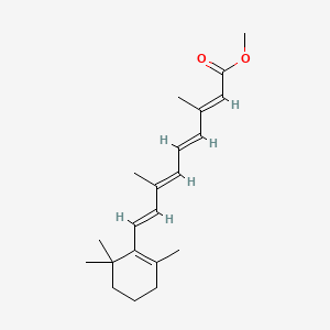 Структурная формула Retinoic acid, methyl ester, CAS 339-16-2, формула C21H30O2