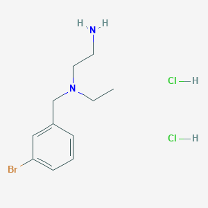 Структурная формула NMDAR/TRPM4-IN-2, CAS 2243506-33-2, формула C11H18BrClN2