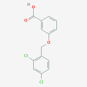 Структурная формула Nurr1 agonist 8, CAS 360778-55-8, формула C14H10O3Cl2