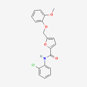 Структурная формула Anti-osteoporosis agent-6, CAS 445231-36-7, формула C19H16ClNO4