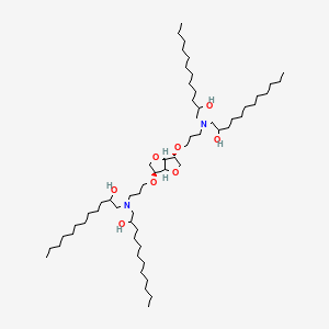 Структурная формула Lipid DIM1, CAS 2820155-36-8, формула C60H120N2O8