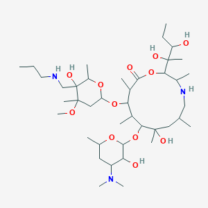 Структурная формула Tulathromycin B, CAS 280755-12-6, формула C41H79N3O12