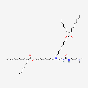 Структурная формула Lipid 35, формула C56H112O5N4
