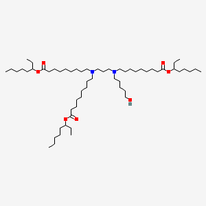 Структурная формула Lipid AA15, формула C59H116O7N2