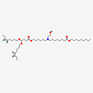 Структурная формула Lipid 7-1, CAS 2795392-95-7, формула C45H85NO7