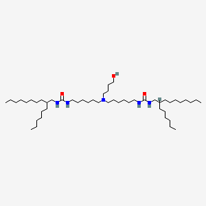 Структурная формула Westgene lipid 8, формула C50H103O3N5