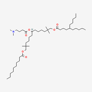 Структурная формула MeTis Lipid 1, формула C48H93O6N