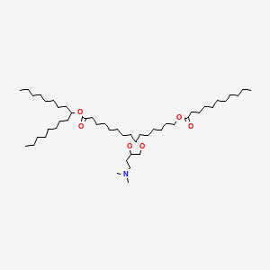 Структурная формула Lipid KEL12, формула C49H95O6N