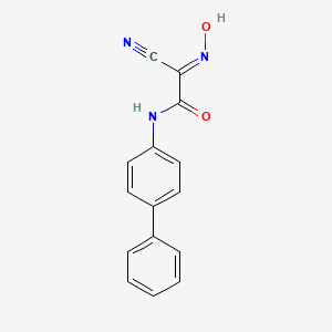Структурная формула DHODH-IN-11, CAS 1263303-95-2, формула C15H11N3O2