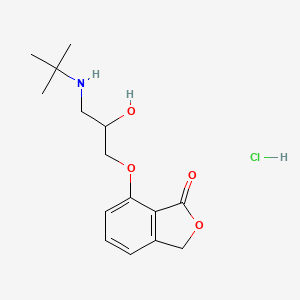 Структурная формула DL 071-IT hydrochloride, CAS 55104-39-7, формула C15H22ClNO4