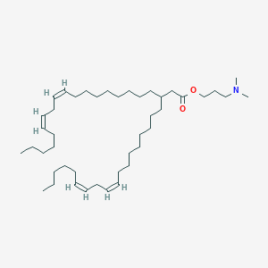 Структурная формула DMAP-BLP, CAS 1890135-70-2, формула C44H81NO2