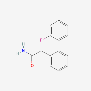 Структурная формула DSP-0565, CAS 1226855-28-2, формула C14H12FNO