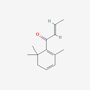 Структурная формула Damascenone, CAS 23696-85-7, формула C13H18O