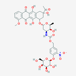 Структурная формула Daun02, CAS 290304-24-4, формула C41H44N2O20