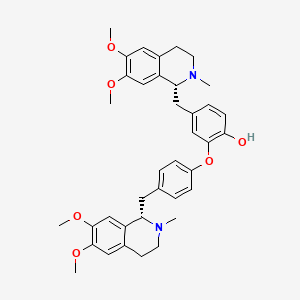 Структурная формула Dauricine, CAS 524-17-4, формула C38H44N2O6