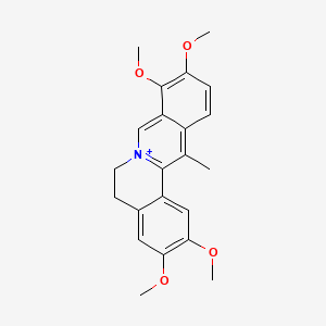 Структурная формула Dehydrocorydaline, CAS 30045-16-0, формула C22H24NO4